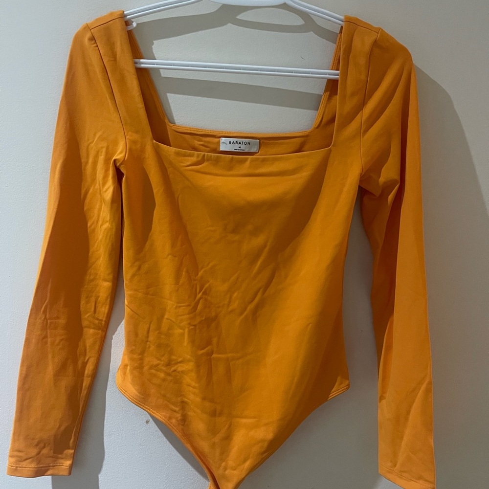 Babaton Orange (limited edition) Contour Bodysuit